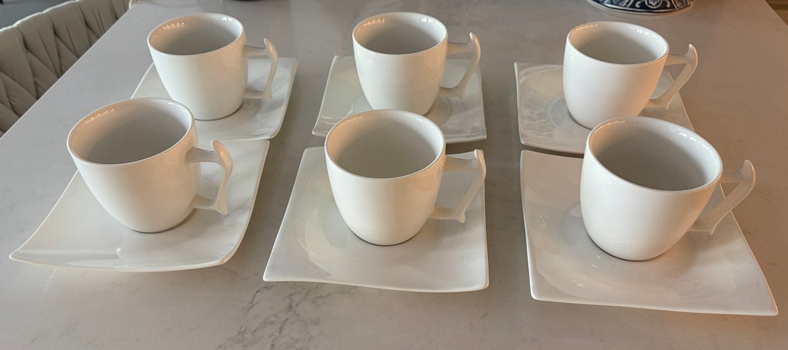 Maxwell & Williams Motion Kop en Schotel Set (6 stuks), Ophalen, Overige merken, Zo goed als nieuw, Modern