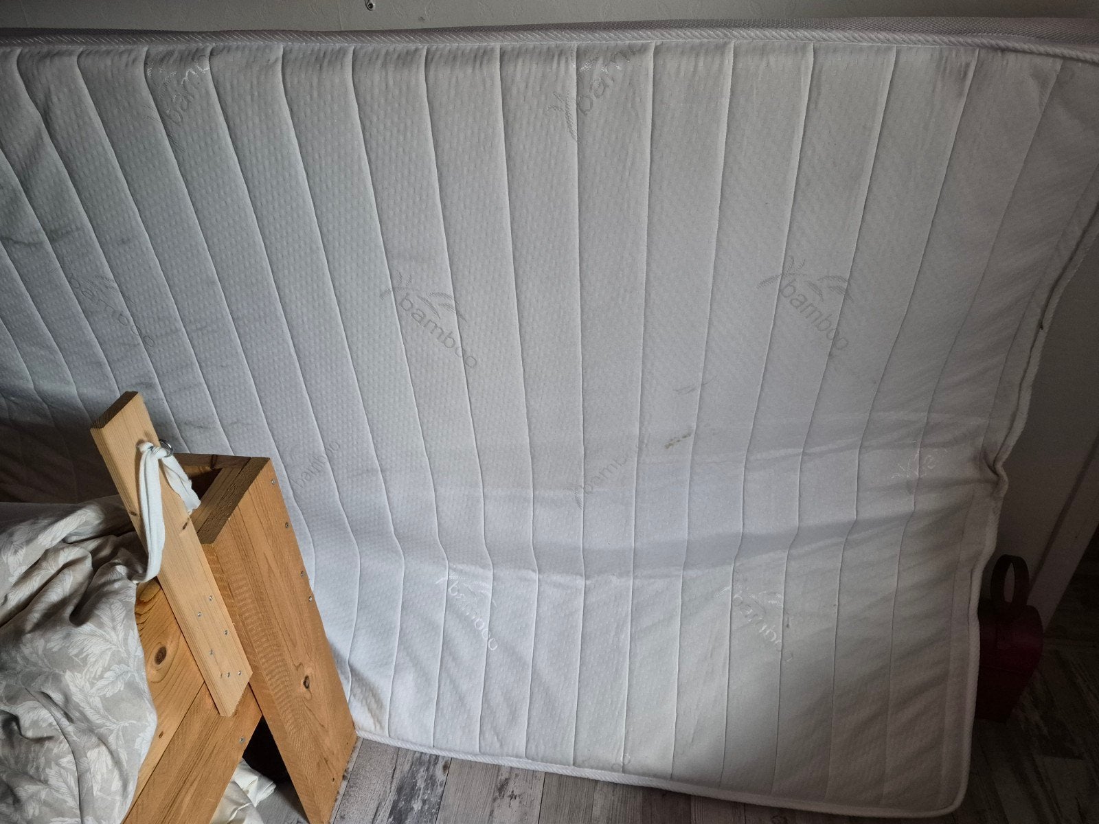 Topdekmatras Topper 3D Tencel - Bamboe Hybrid 140x200 cm, Ophalen, Tweepersoons, 140 cm, Zo goed als nieuw