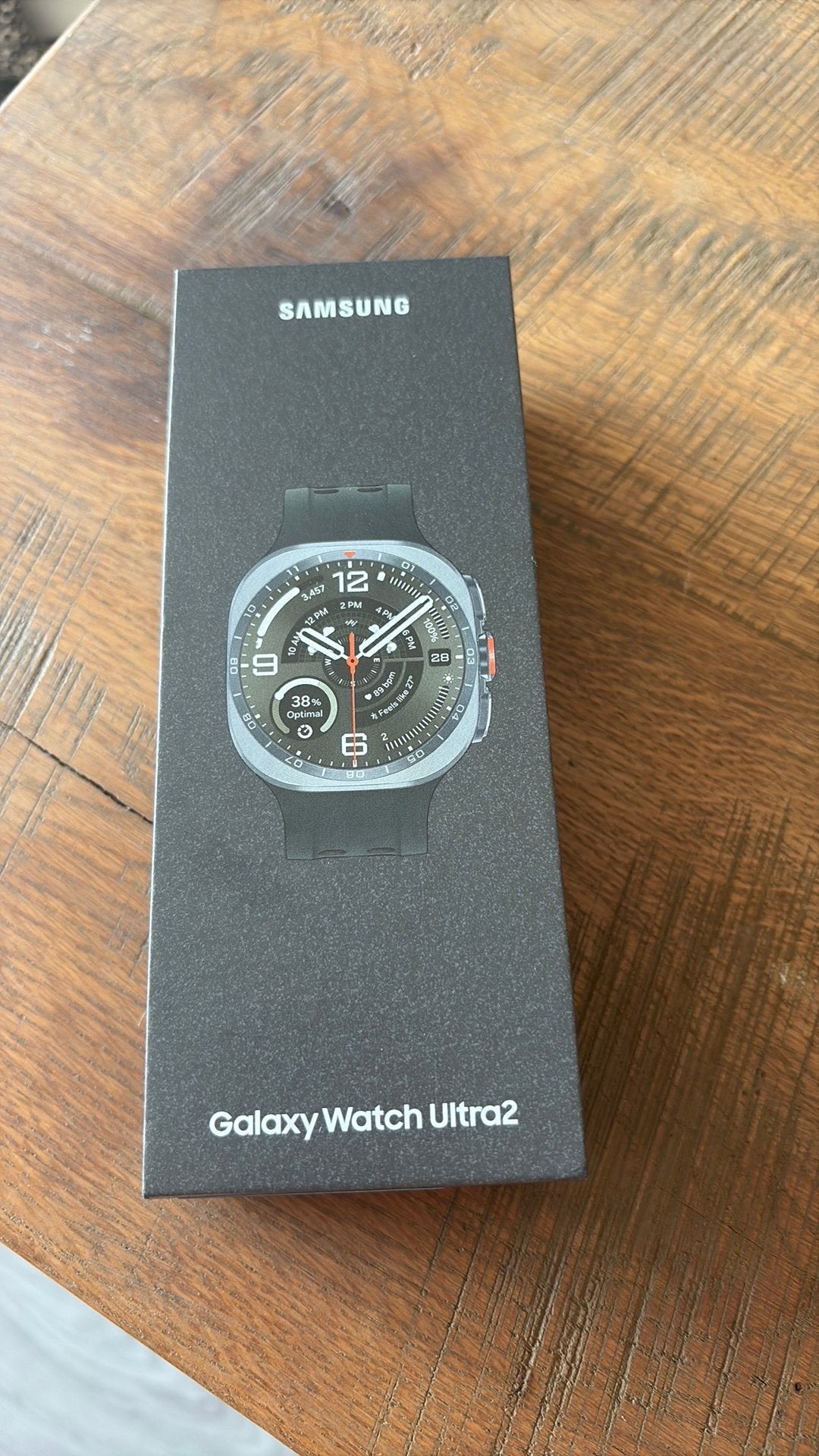 Samsung galaxy watch ultra2 nieuw gesealed, Ophalen of Verzenden, Zo goed als nieuw, Zilver, Android