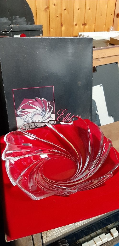 Kristallen kom van het merk Ellipse, Schaal, Nieuw, Ophalen of Verzenden, Glas