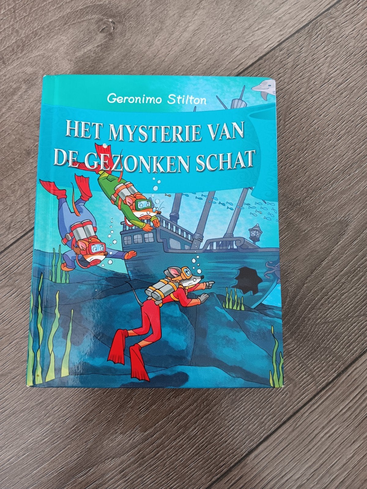 geronimo stilton Het mysterie van de gezonken schat, Ophalen, Zo goed als nieuw, Fictie algemeen