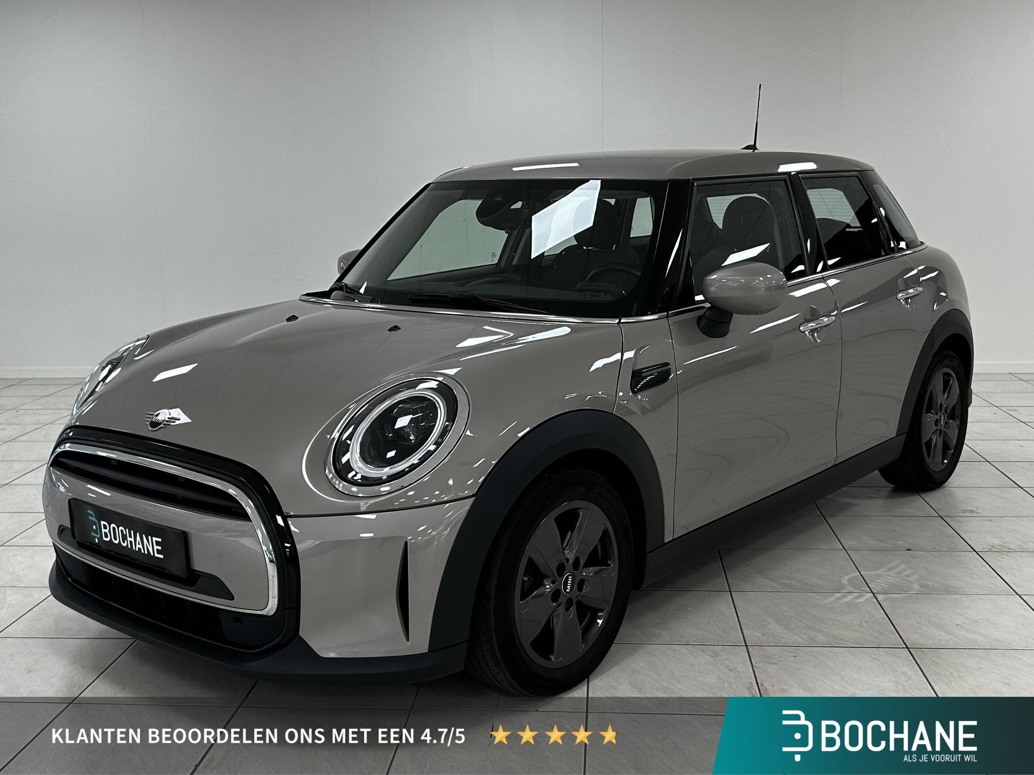 MINI 5-Deurs 1.5 Cooper Business Edition NAVIGATIE | PARKEER, Auto's, Mini, 136 pk, Gebruikt, Met garantie (alle), Leder en Stof