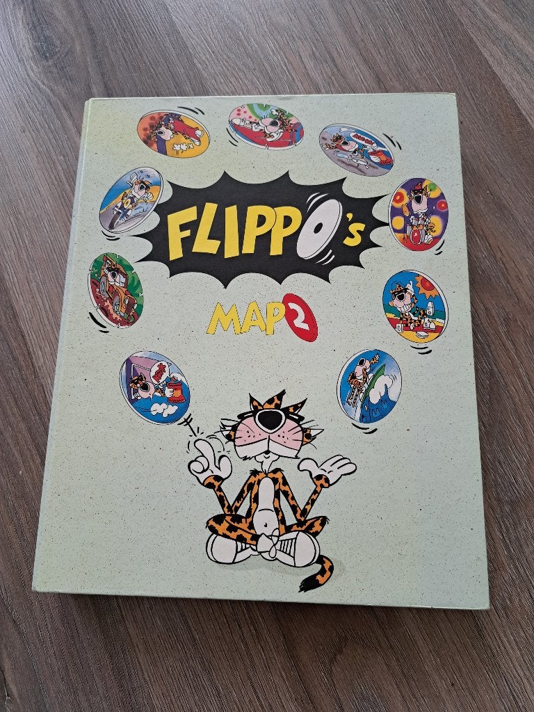 Flippo map 2, Verzamelen, Ophalen, Map, Album of Poster, Met verzamelmap(pen)