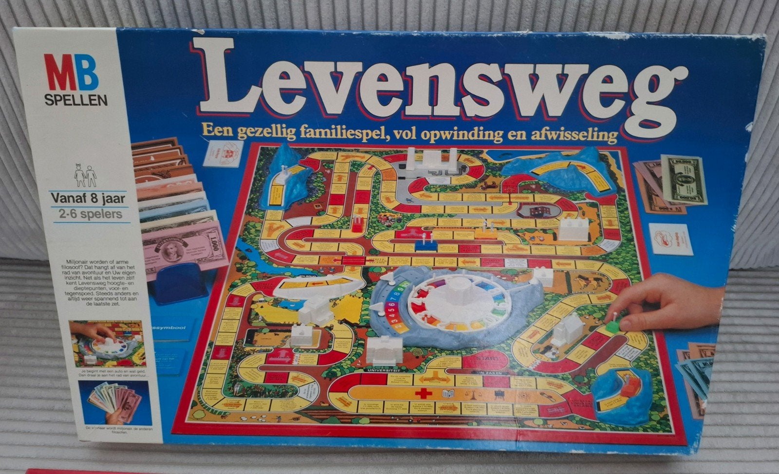 Levensweg van MB, Een of twee spelers, Ophalen of Verzenden, Gebruikt, MB Spellen