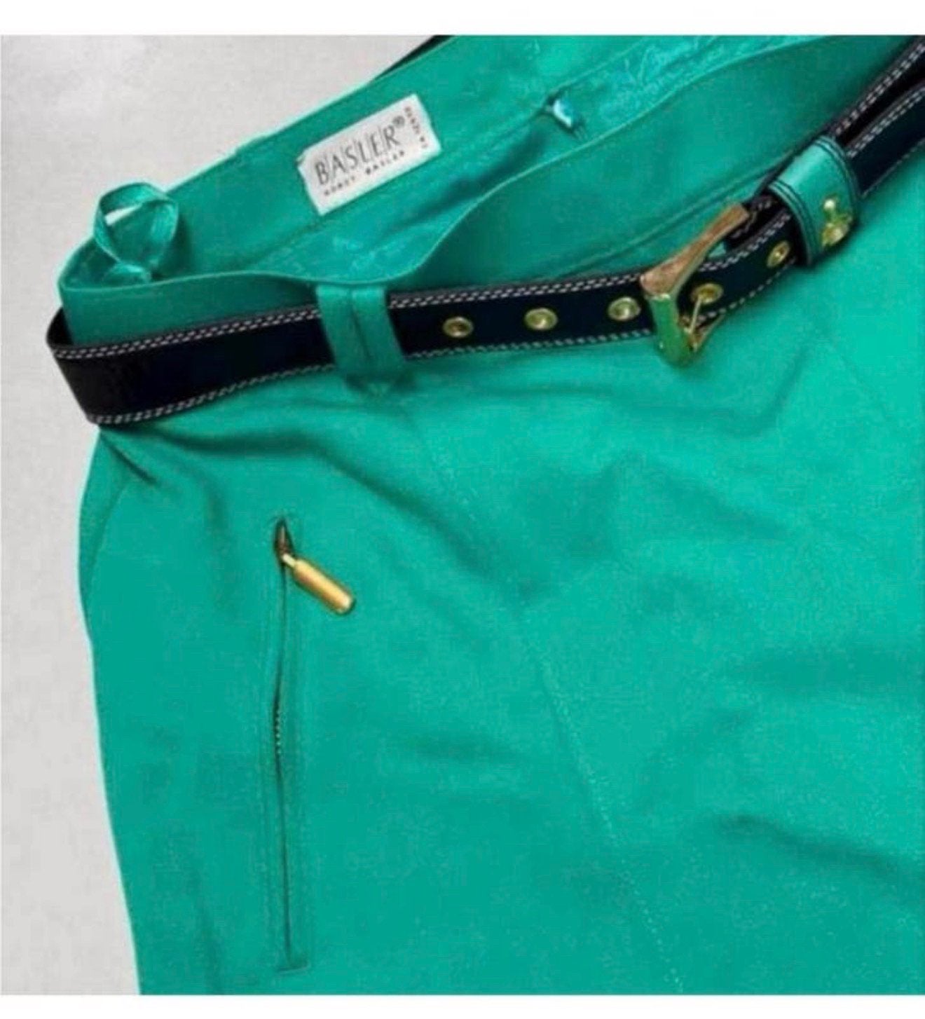 Basler lange rok - groen groene met riem - Nieuw 42 L eu, Maat 42/44 (L), Nieuw, Ophalen of Verzenden, H