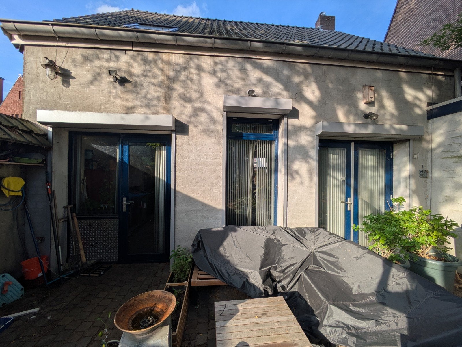 3 Somfy rolluiken - goed werkend en stil, Ophalen, Gebruikt, 100 tot 150 cm, 200 cm of meer