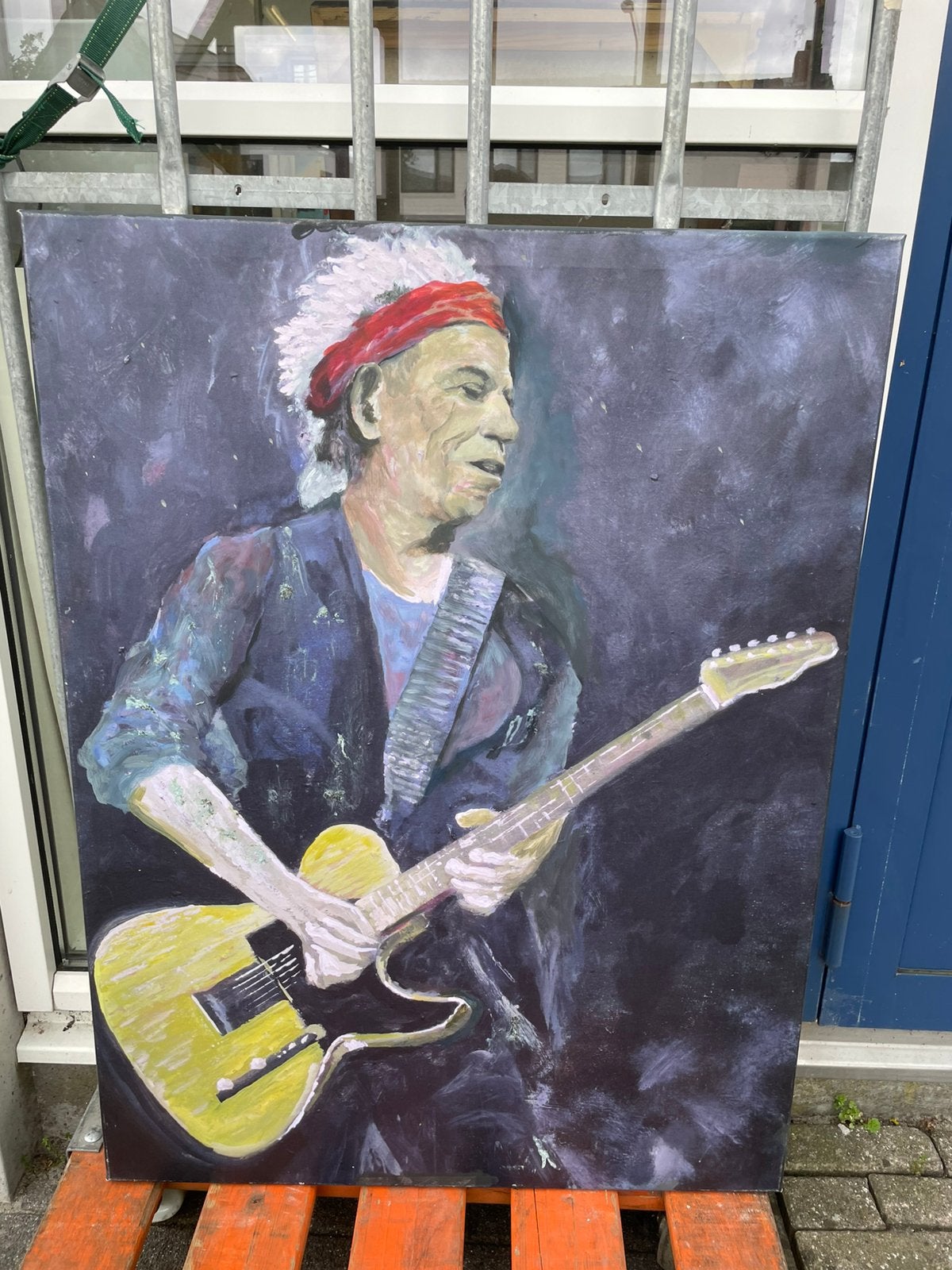 Keith richard, Ophalen