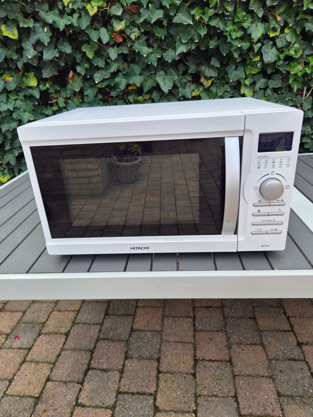 Hitachi MCQ25 Vrijstaande Combimagnetron - Gebruikt, Ophalen, Combimagnetron, Gebruikt, Hete lucht