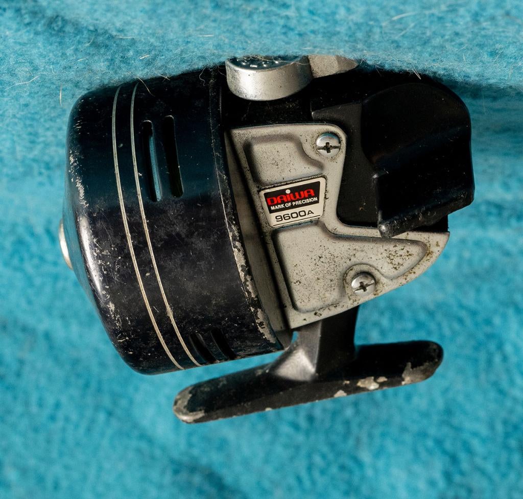 vismolen Daiwa 9600 A, Ophalen of Verzenden, Gebruikt, Molen
