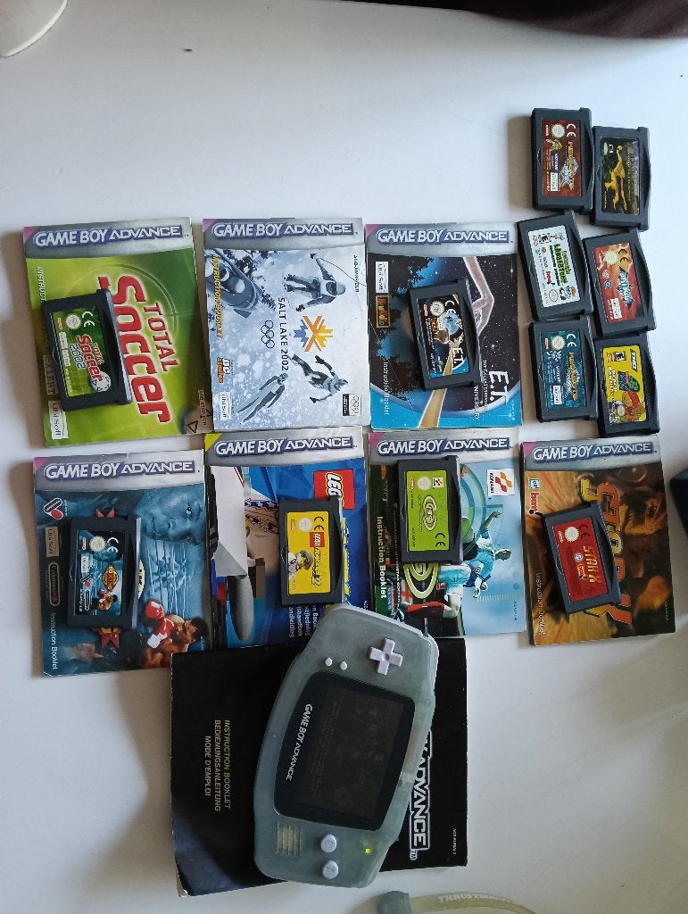 Gameboy met spelletjes, Avontuur en Actie, Gebruikt, 1 speler, Ophalen of Verzenden