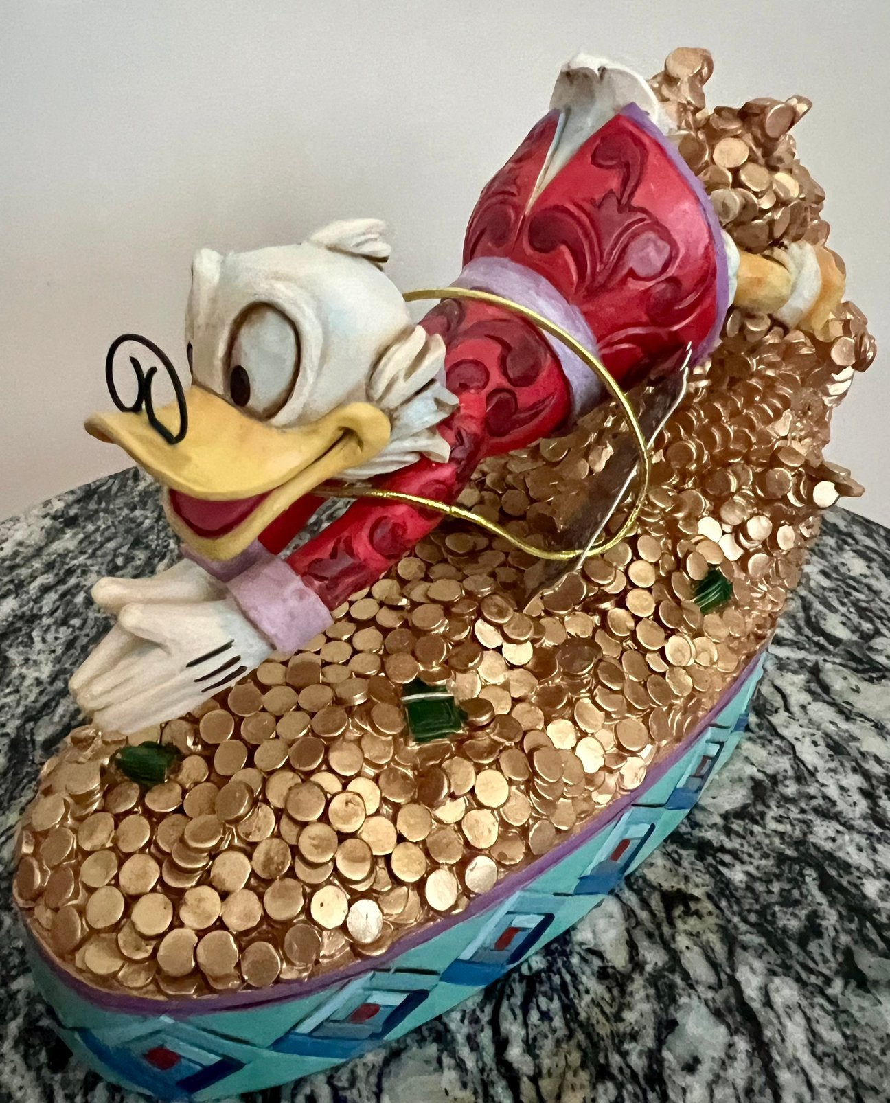 Disney Traditions – "Treasure Dive" (Dagobert Duck), Verzamelen, Disney, Nieuw, Beeldje of Figuurtje, Ophalen