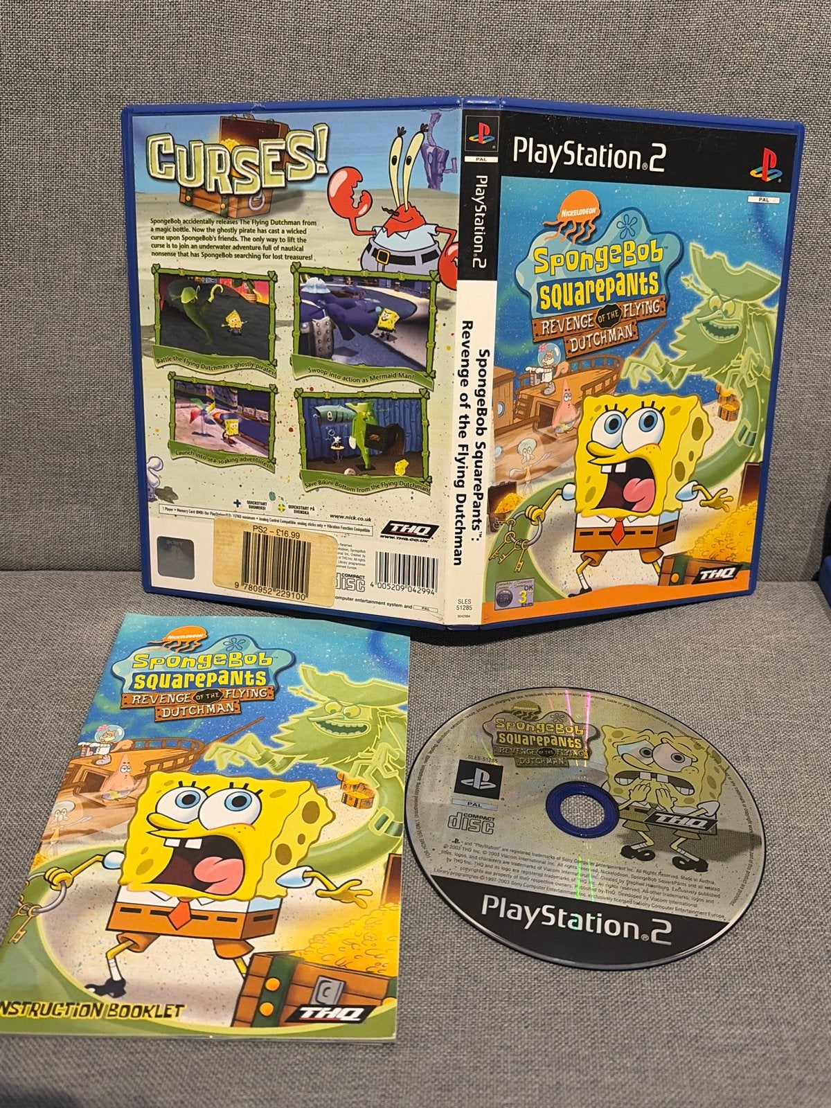 SpongeBob SquarePants: Revenge of the Flying Dutchman PS2, Ophalen of Verzenden, Gebruikt, Avontuur en Actie