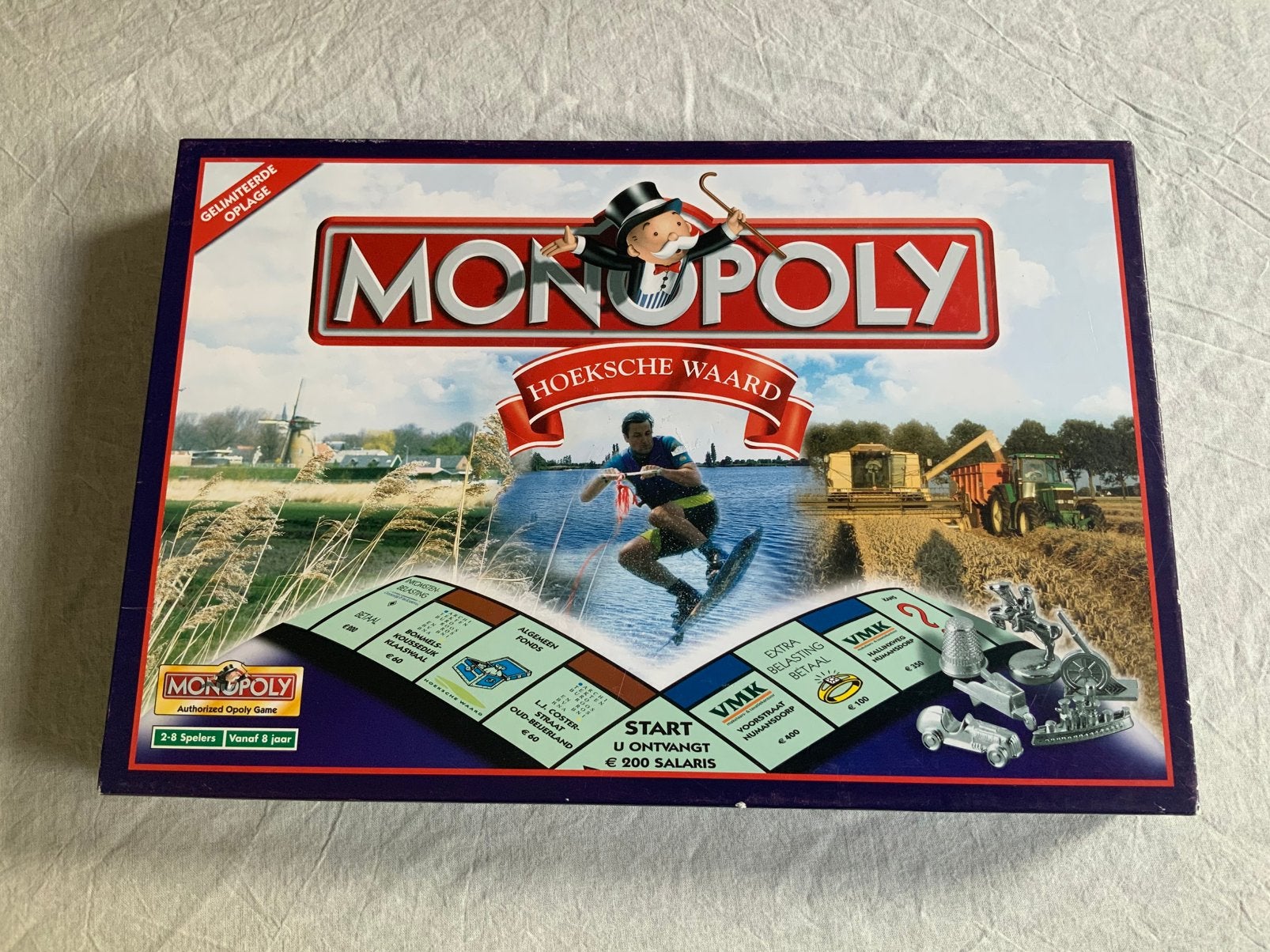 Monopoly Hoeksche Waard, Een of twee spelers, Ophalen of Verzenden, Zo goed als nieuw, Winning Moves
