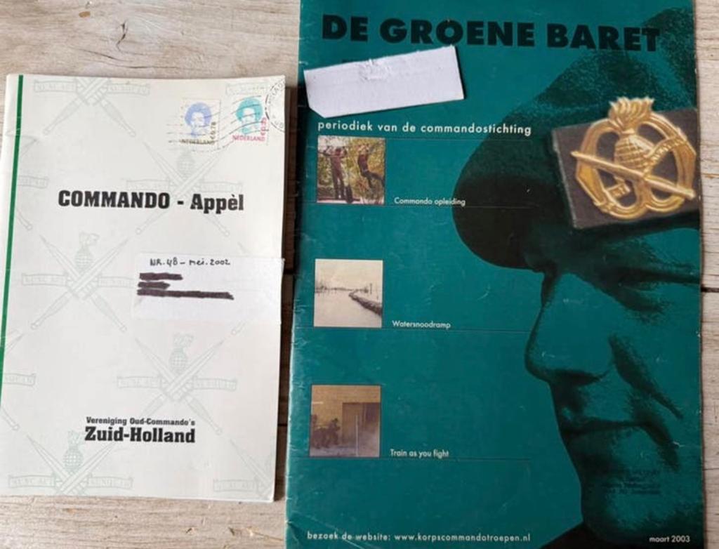 KCT Leesvoer 2 x Korps Commandotroepen, Verzenden, Landmacht, Nederland, Boek of Tijdschrift