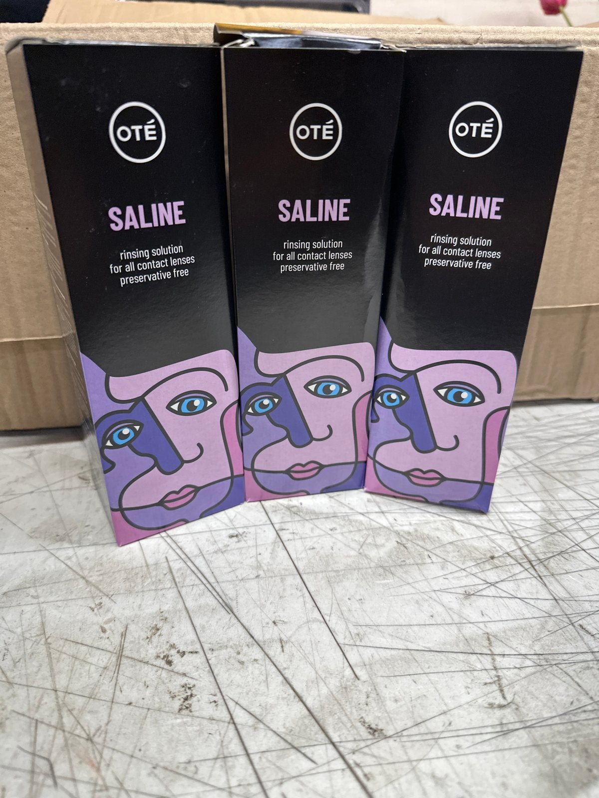 36x OTE Saline Lenzenvloeistof 360ml - Nieuw in doos, Overige typen, Nieuw, Ophalen of Verzenden, Nvt