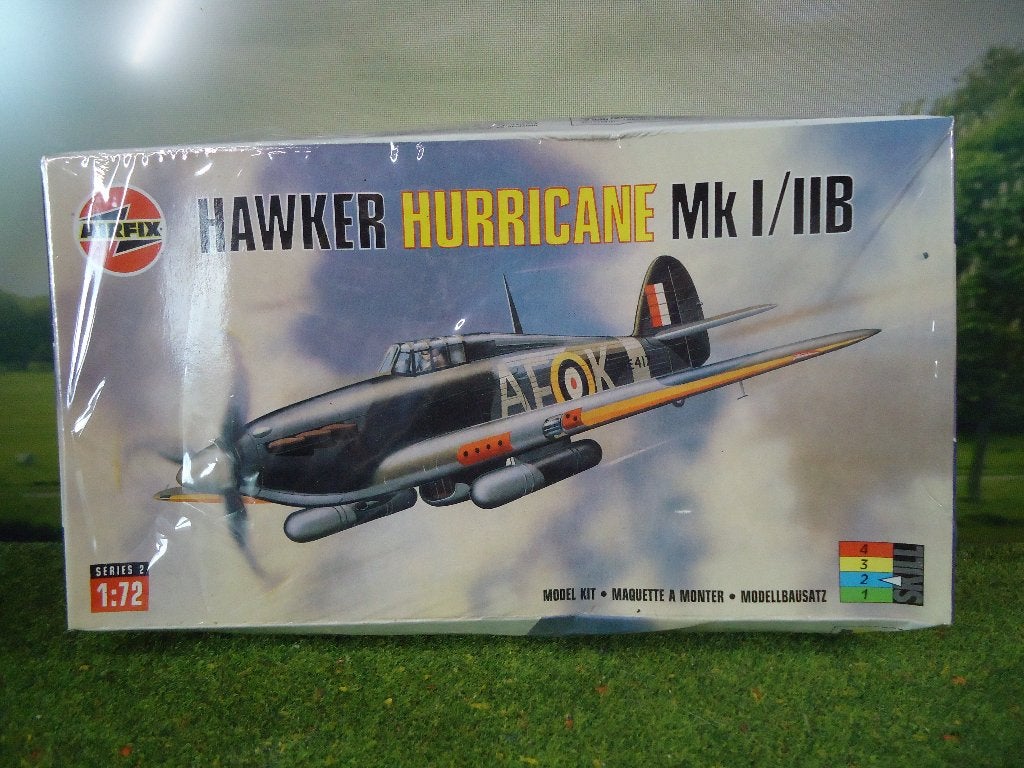 1:72 Hawker Hurricane Mk.i / IIB Airfix, Ophalen of Verzenden, Zo goed als nieuw, 1:72 tot 1:144, Overige merken
