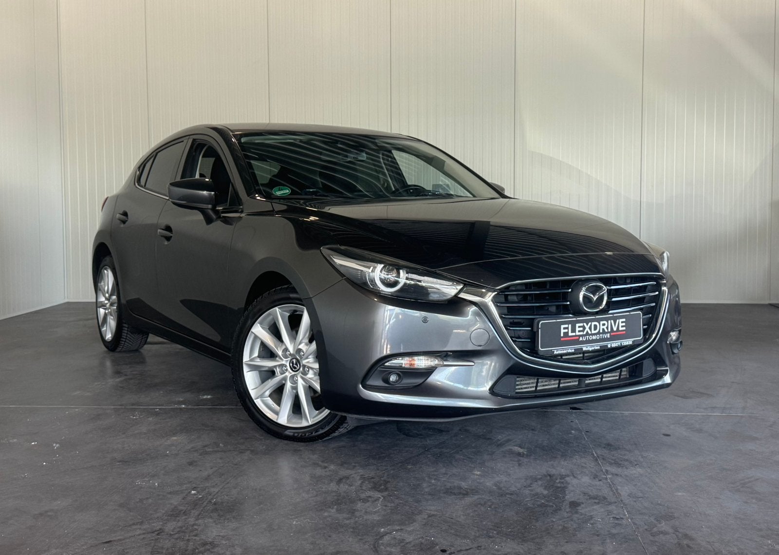 Mazda 3 skyactive 2.2 150PK Diesel, 5 deurs (ZEER NETJES), Auto's, 4 cilinders, 150 pk, 2191 cc, Zilver of Grijs