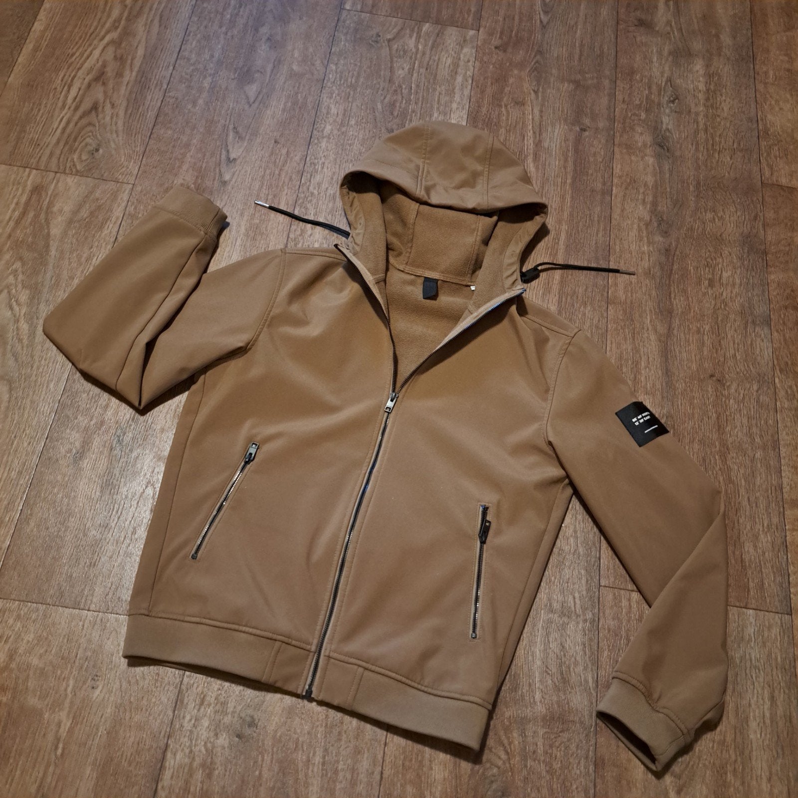 Jack & Jones zomerjas mt. M, Kleding | Heren, Jassen | Zomer, Bruin, Maat 48/50 (M), Ophalen of Verzenden, Zo goed als nieuw