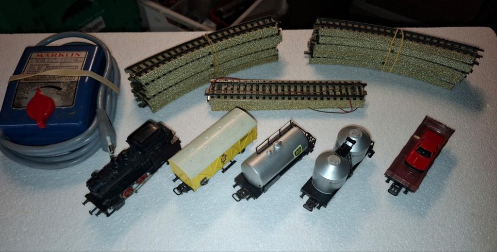 Marklin begin set nr 10, Hobby en Vrije tijd, Modeltreinen | H0, Wisselstroom, Ophalen of Verzenden, Analoog, Märklin