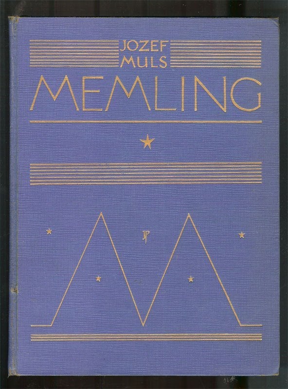 MEMLING door Jozef Muls. Uitgeverij In den Toren Naarden -, Ophalen of Verzenden, Gelezen