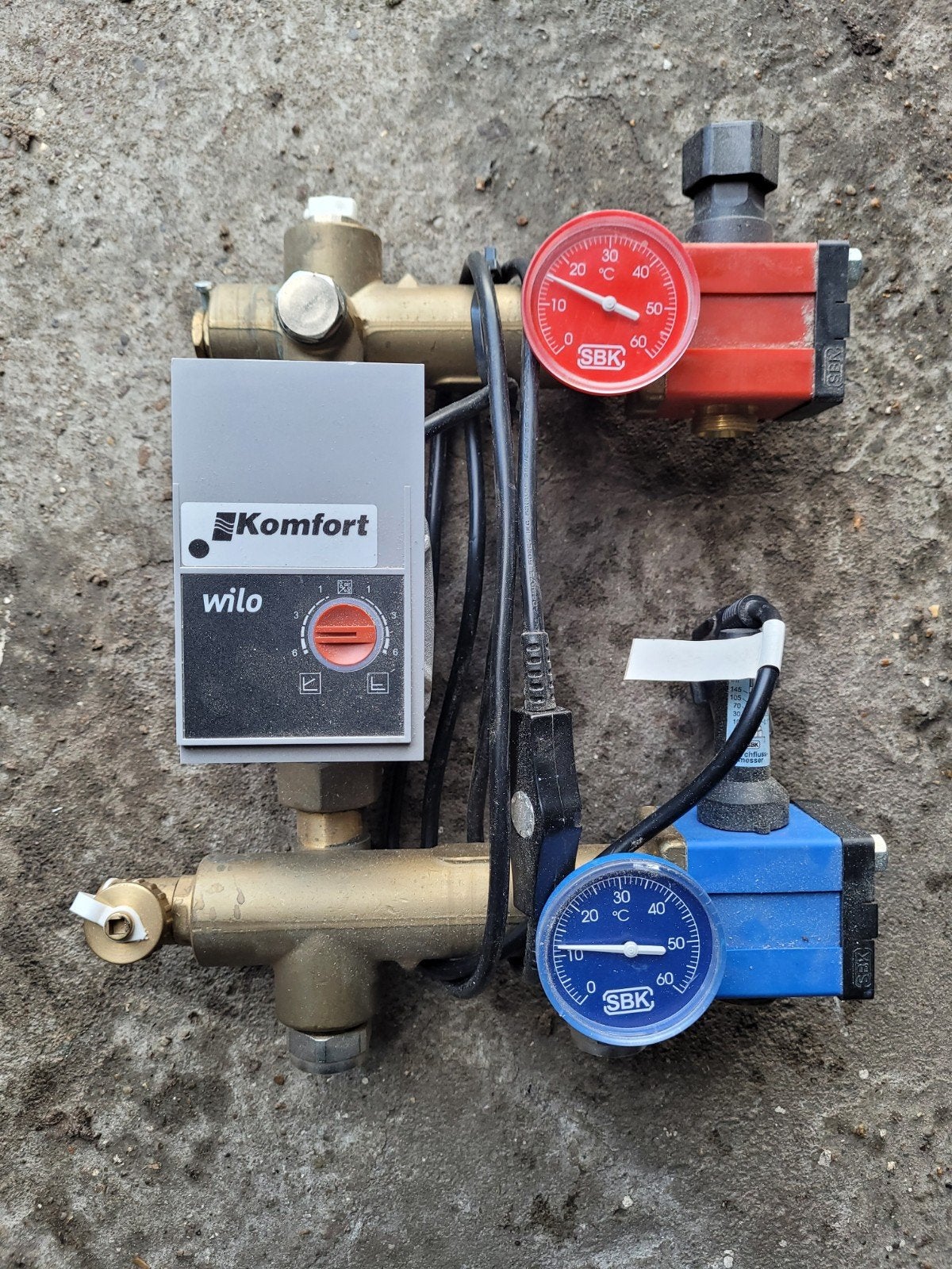 Wilo Kompact circulatiepomp met thermostaat, Ophalen, Gebruikt, Minder dan 30 cm, Overige typen