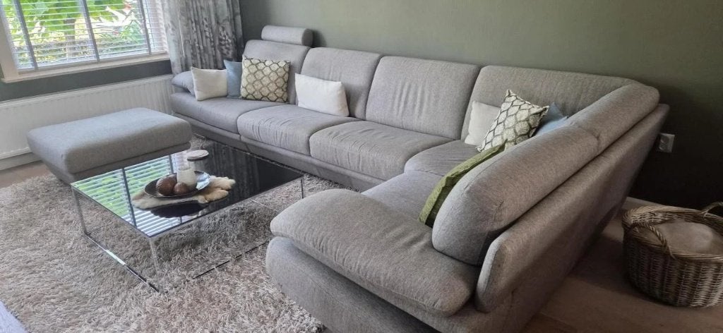 Natuzzi hoekbank, Ophalen, Gebruikt, Hoekbank, 300 cm of meer