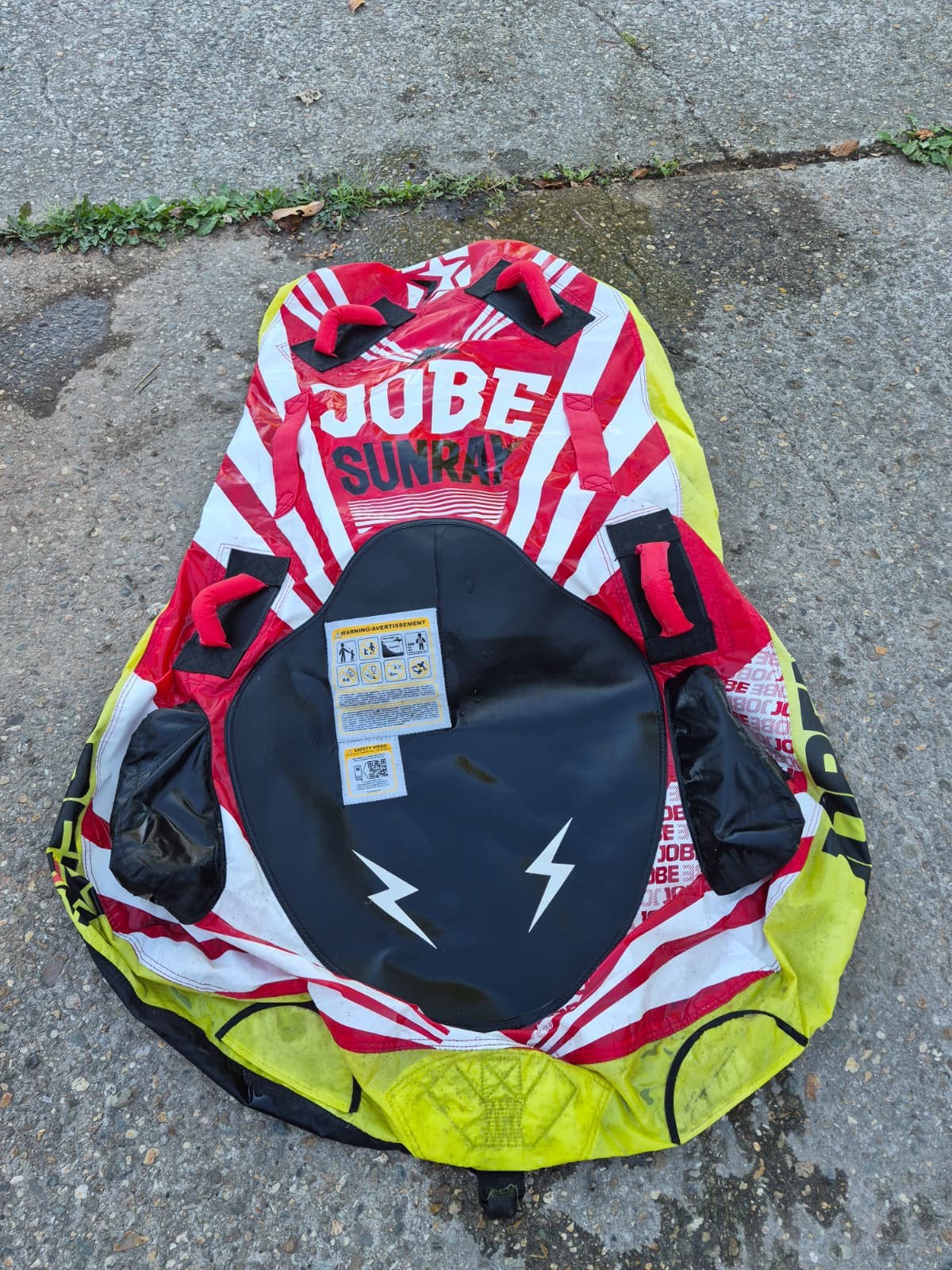 Jobe funtube, Watersport en Boten, Waterski's, Ophalen, Gebruikt, Funband of Funtube