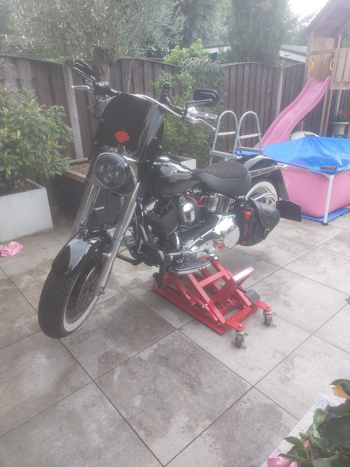 harley davidson  fatboy  moet nu weg, Ophalen of Verzenden, Zo goed als nieuw