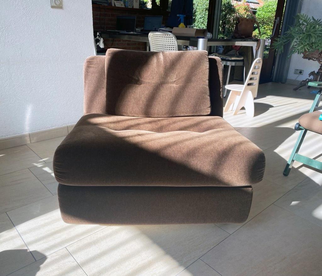 Designstoelen, Huis en Inrichting, Banken | Sofa's en Chaises Longues, Ophalen, Stof, 75 tot 100 cm, Zo goed als nieuw