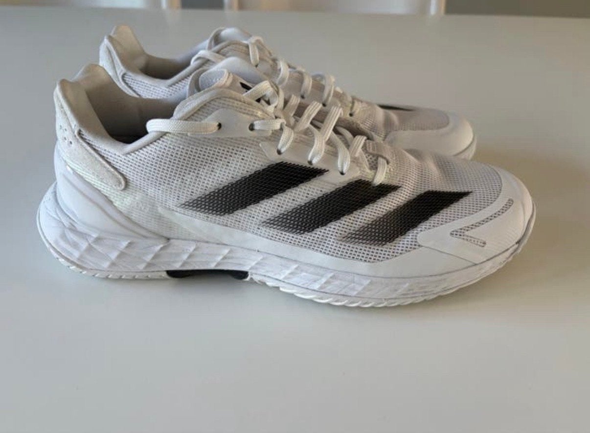 Adidas Defiant Speed 2 M padel/tennis schoenen - Wit/Zwart, Ophalen of Verzenden, Nieuw, Wit, Sneakers of Gympen