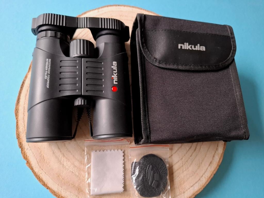 Nikula HD 8x42 FMC/Antifog/Waterproof *NIEUW*, Dakkant (recht), Nieuw, Ophalen of Verzenden, 8 tot 12x