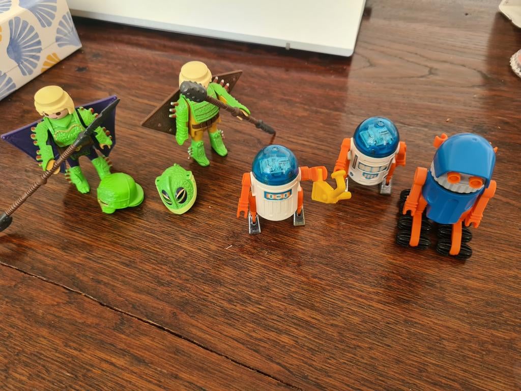 Playmobil Space Figuren en Robots Set, Ophalen of Verzenden, Gebruikt, Jongen of Meisje
