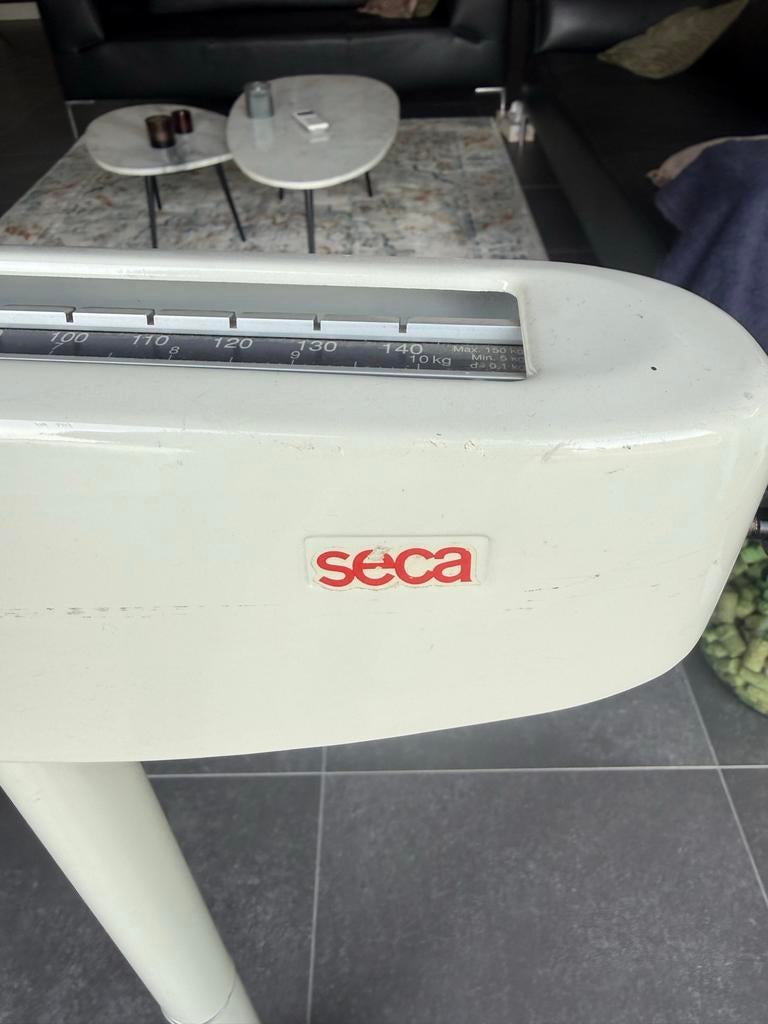 Klassieke Seca Personenweegschaal - Vintage Model, Witgoed en Apparatuur, Weegschalen, Gebruikt, Analoog, 100 kg of meer, Ophalen of Verzenden