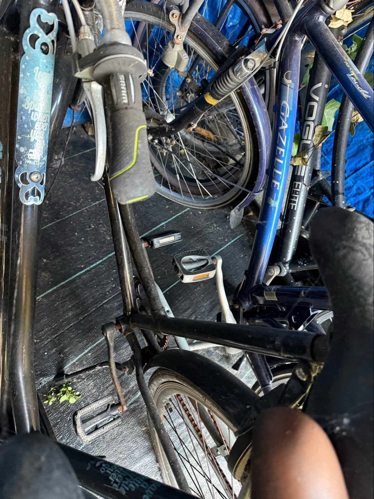 Partij fietsen - Diverse merken en modellen, Gebruikt, Velgrem, Versnellingen, 56 cm of meer