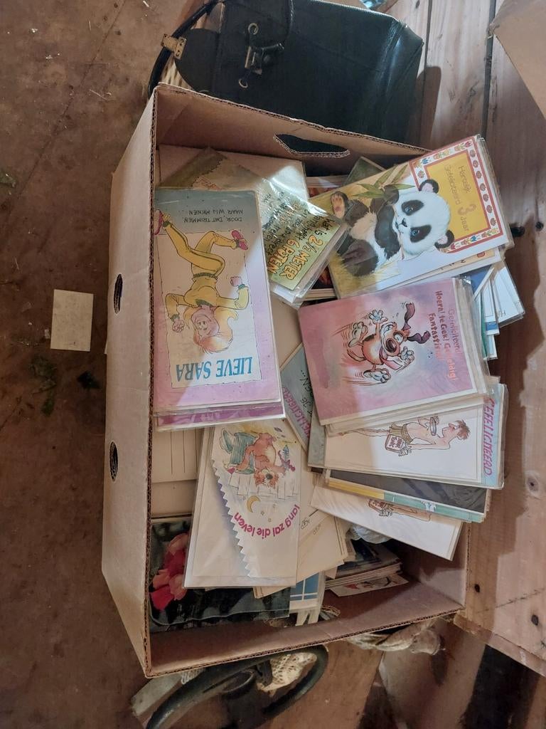 Briefkaarten  prentkaarten bananendoos vol nieuw, Ophalen of Verzenden, Nieuw