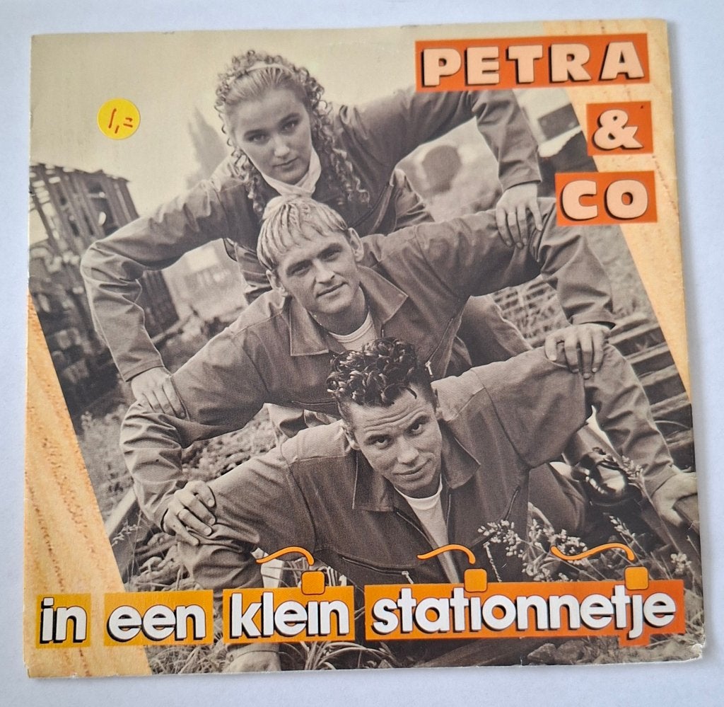 Petra & Co - In een klein stationnetje, Cd's en Dvd's, Vinyl Singles, Gebruikt, Ophalen of Verzenden, Overige typen, Nederlandstalig