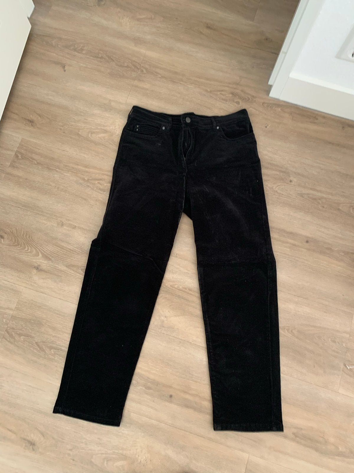 Zwarte corduroy broek van Zerres, maat 40 Kurz, Maat 38/40 (M), Kort, Zwart, Ophalen of Verzenden