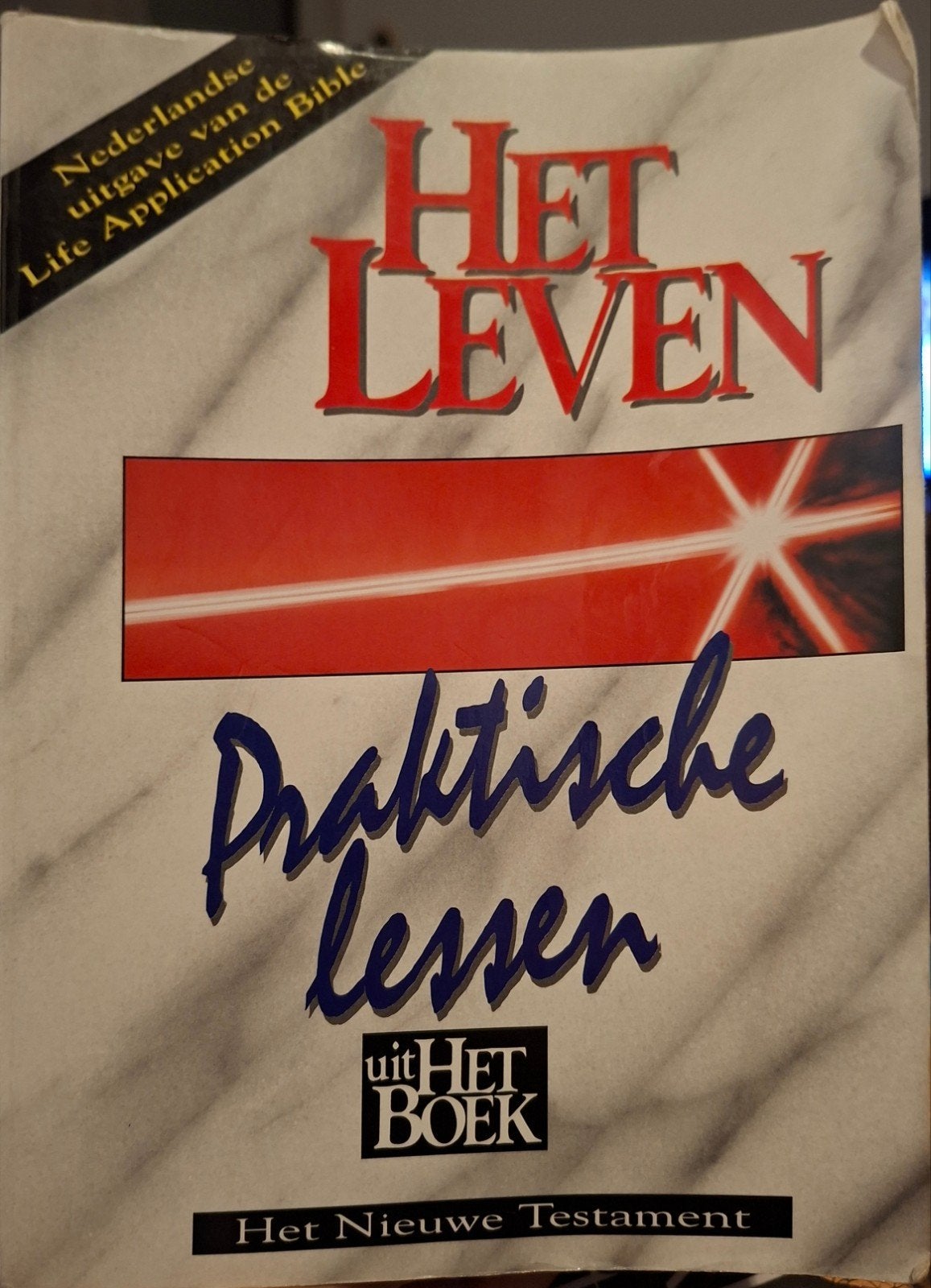 Het Leven: Praktische lessen uit Het Boek - Nieuwe Testament, Ophalen of Verzenden, Gelezen, International Bible Society/Holland
