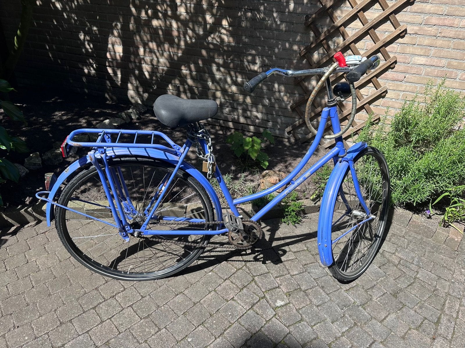 Paarse damesfiets met lage instap - Cortina tour, Fietsen en Brommers, Fietsen | Dames | Damesfietsen, Velgrem, Ophalen, Overige merken