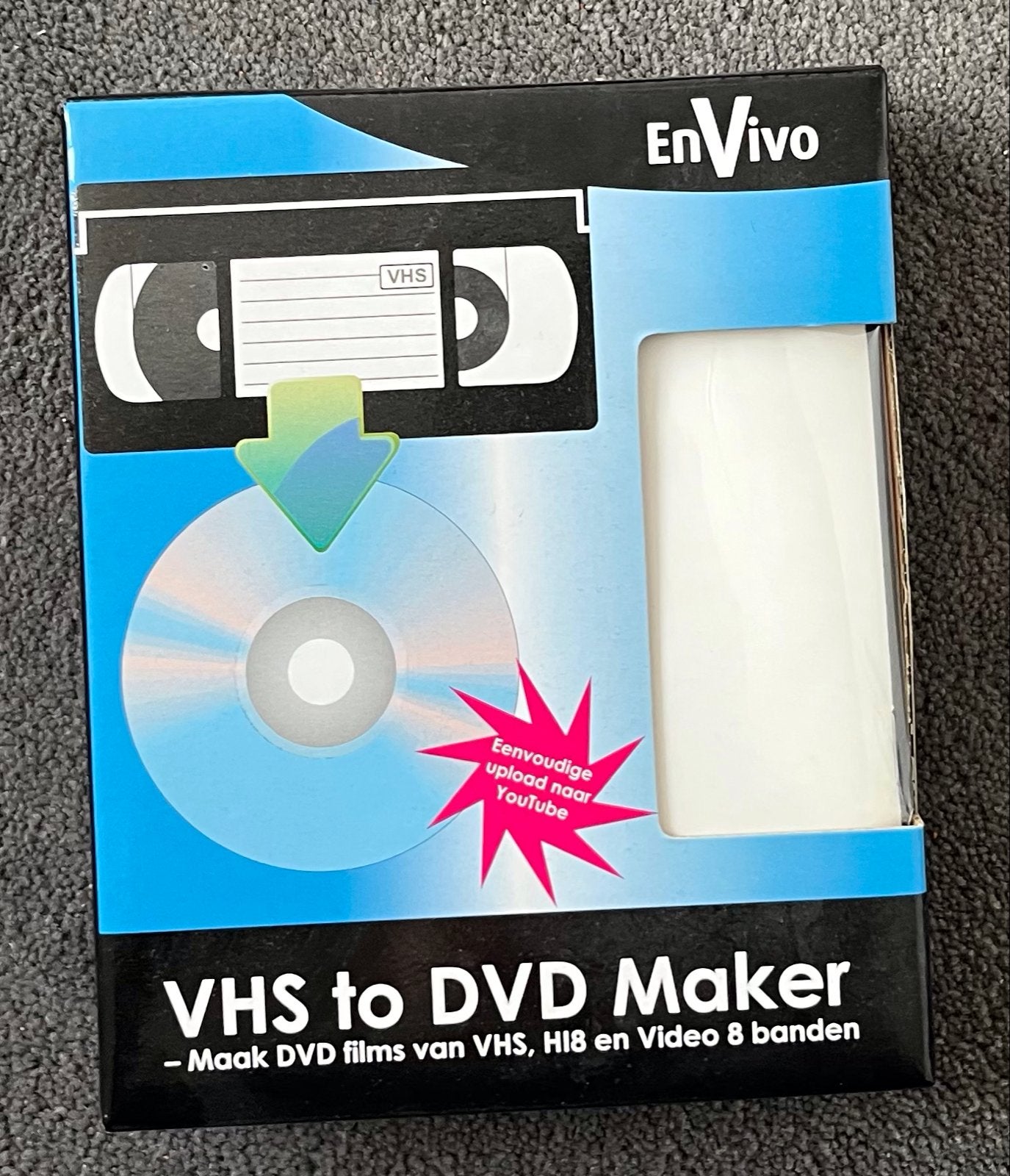 EnVivo VHS to DVD Maker - Digitaliseer je oude videobanden, Ophalen, Nieuw