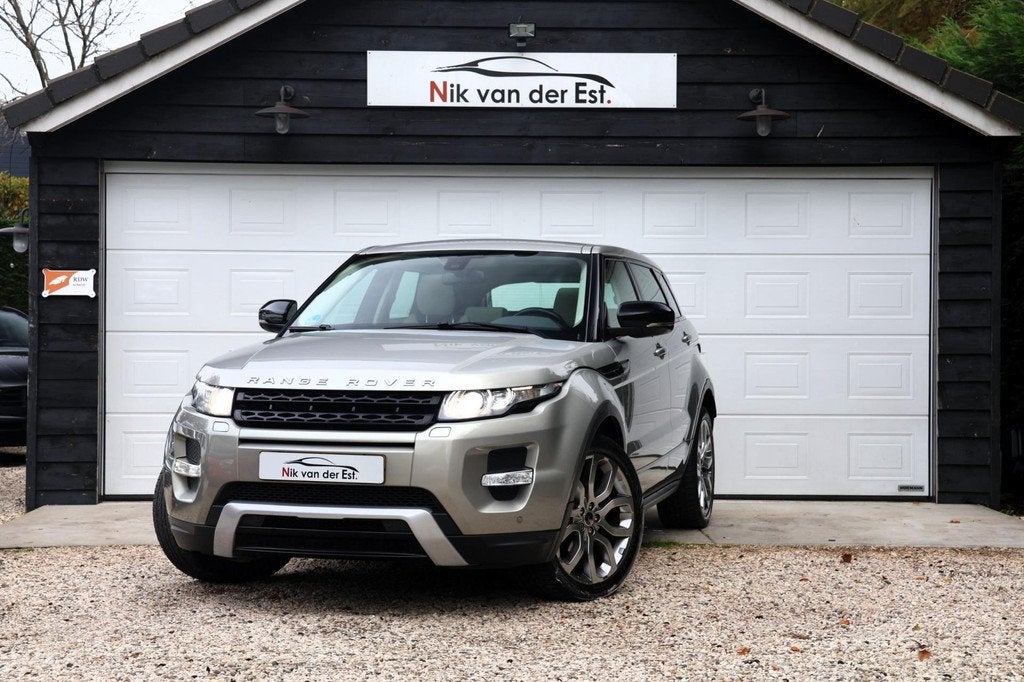 Land Rover Range Rover Evoque 2.0 Si 4WD Prestige Dynamic-Da, Auto's, Land Rover, Automaat, Euro 5, Zwart, 4 cilinders
