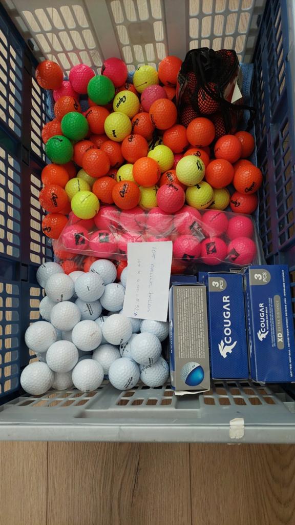 golfballen nieuw en gebruikt - wegens beeindiging golfsport, Sport en Fitness, Ophalen, Bal(len)