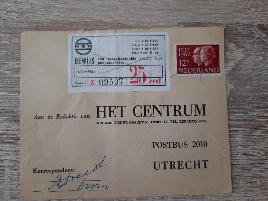 Nederland, Verzenden, Na 1940, Gestempeld