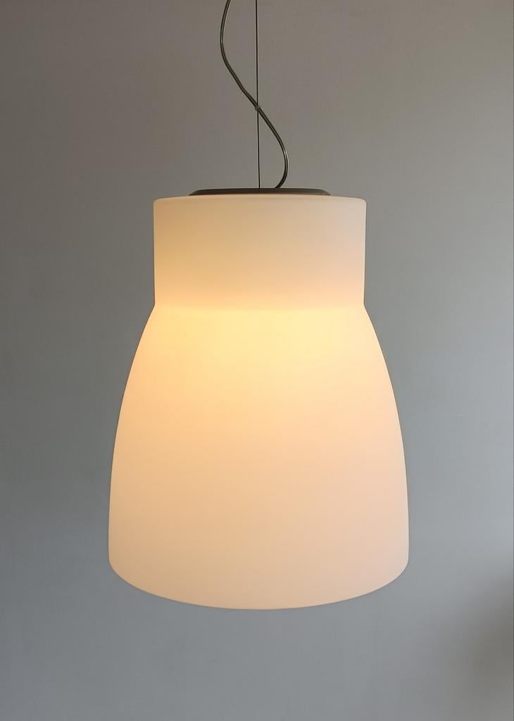 Prandina Work S5 hanglamp – geblazen glas – Italiaans design, Ophalen, Zo goed als nieuw, Glas, Minder dan 50 cm