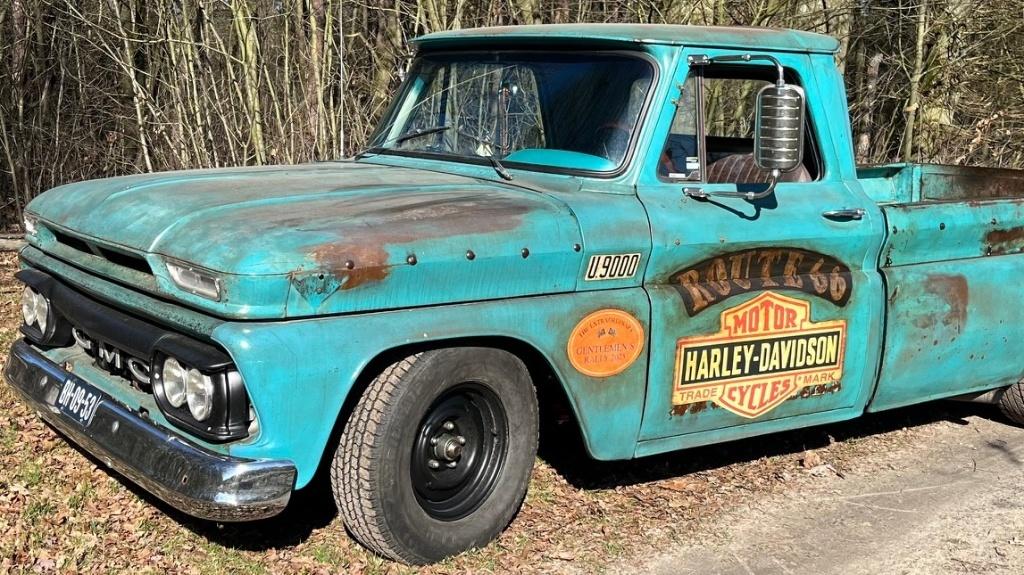 GMC 1500 Pick-Up LS1 5.7L V8, Auto's, Automaat, Achterwielaandrijving, Chevrolet, Blauw