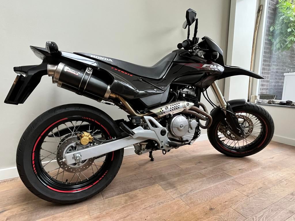 Honda FMX 650 Supermoto - Zwart, perfecte Staat, Ophalen of Verzenden, Zo goed als nieuw