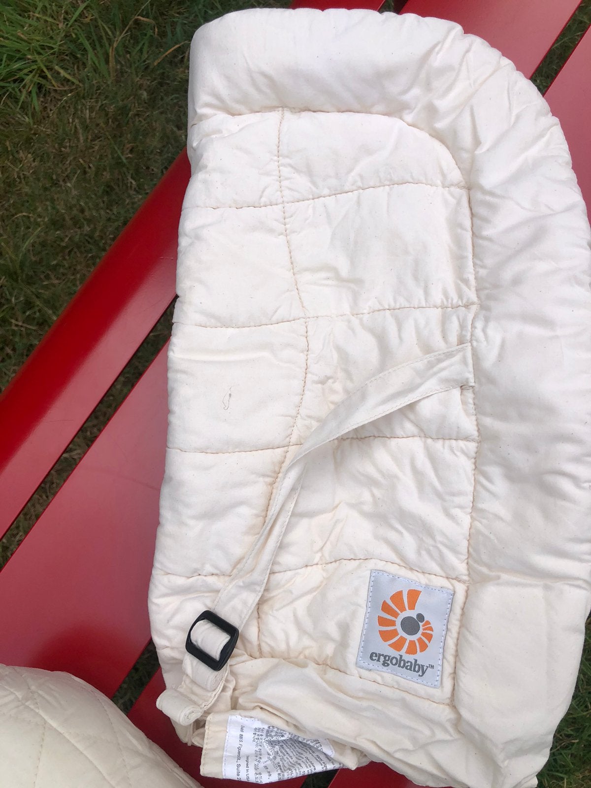 Ergobaby insert, Kinderen en Baby's, Babydragers en Draagdoeken, Overige merken, Ophalen of Verzenden, Zo goed als nieuw, Buik