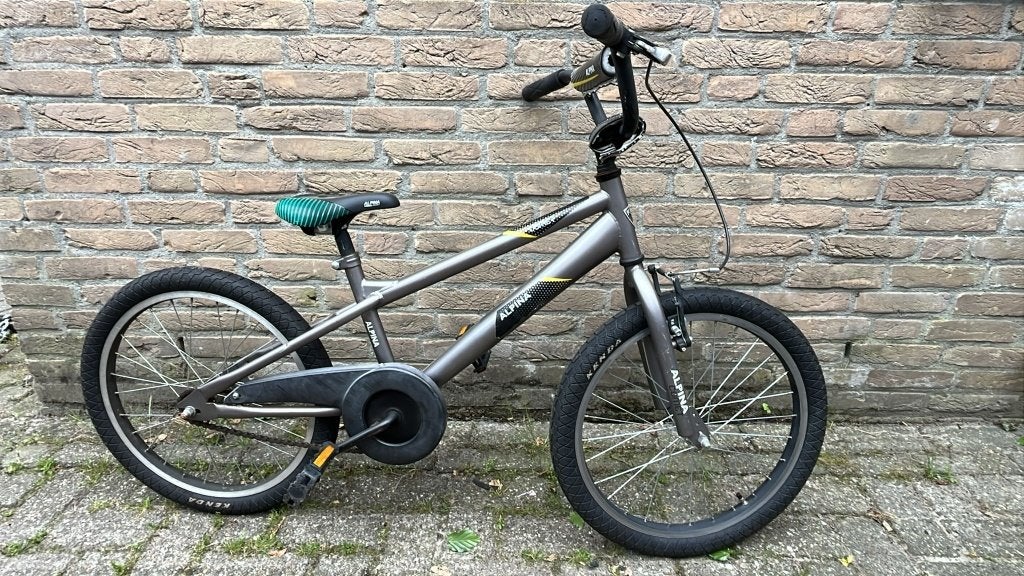 cross fietsje jongens, Ophalen, Terugtraprem, Staal, Alpina