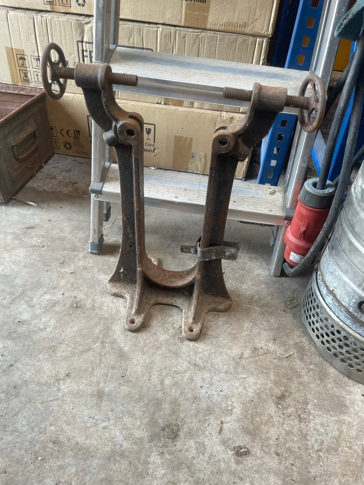 Vintage Wielrichter - Fietswiel Richtapparaat, Ophalen, Gebruikt, Wielgereedschap