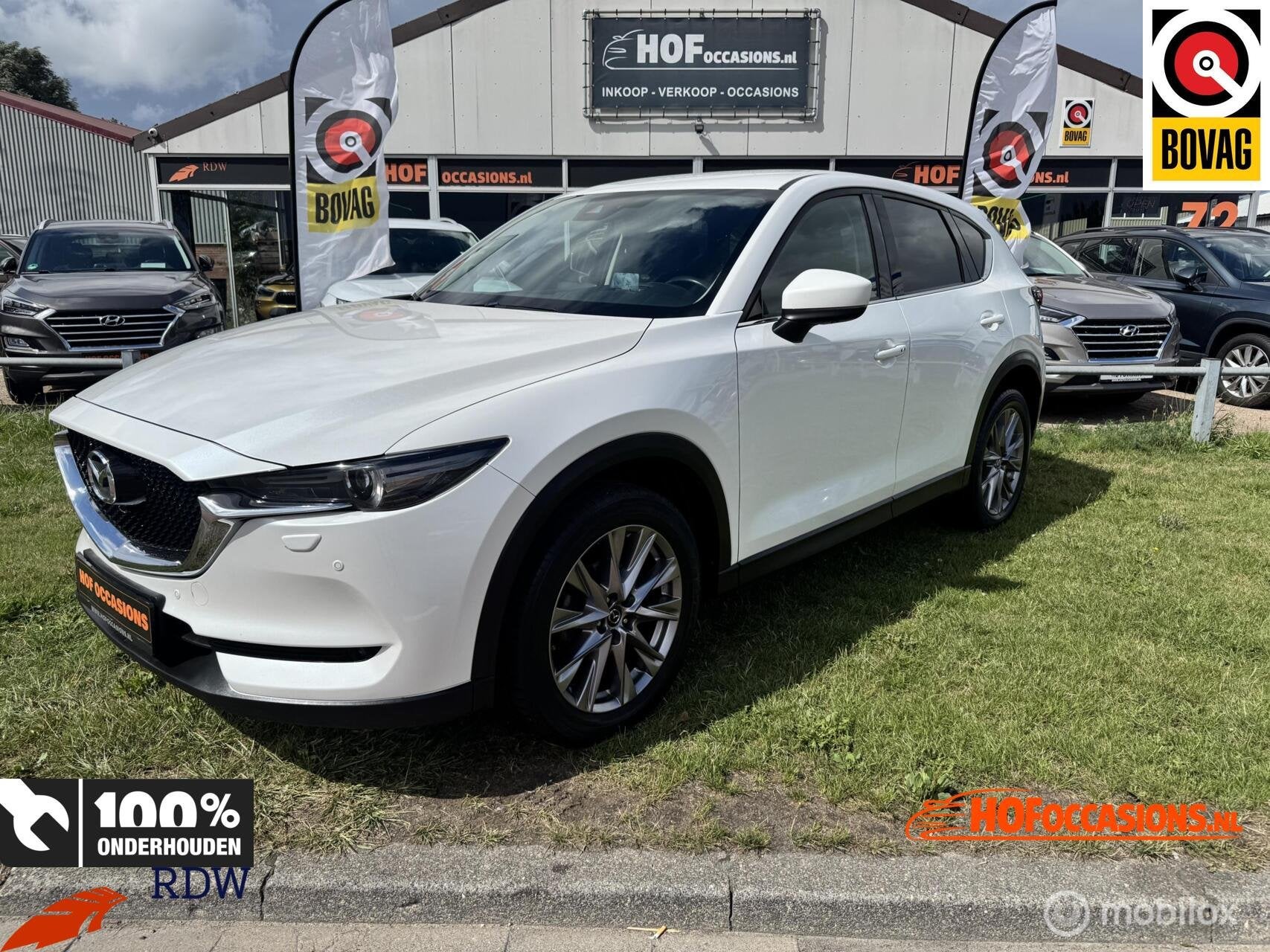 Mazda CX-5 2.0 SkyActiv-G 165 TS+ 360 CAM / CARPLAY / LEDER, Auto's, Voorwielaandrijving, Zwart, 4 cilinders, Met garantie (alle)